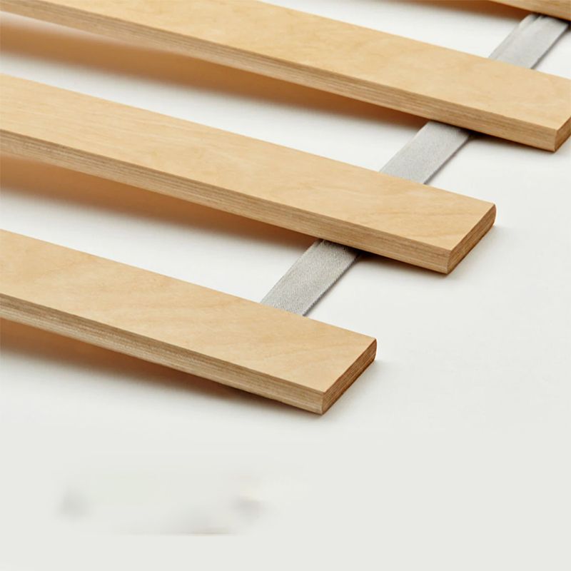 Letto a pannello in metallo bianco glam letto standard con testiera a frame aperto