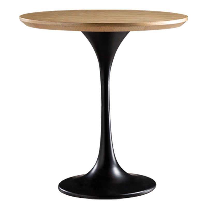 Contemporary Round Dining Table Pine Solid Wood Table with Tulip Base for Home Kitchen Dinner Clearhalo ' dining_table' 'Dining Tables & Seating' 'Dining Tables' 'furn' 'furn_dining_table' 'Furniture' 'furniture_dining_table' 'Kitchen & Dining Furniture' 'kitchen&dining_furn' 'kitchen' 'kitchen_dining_table' 1200x1200_84096d88-ec9f-4c3d-8551-81440289dce3