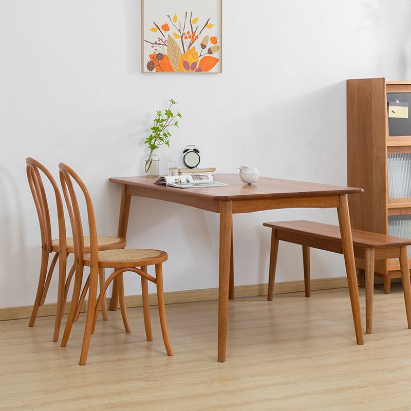 Armless Kitchen Dining Side Chair Wood Windsor Dining Side Chair Clearhalo 'Dining Chairs' 'Dining Tables & Seating' 'dining_chair' 'furn' 'furn_dining_chair' 'Furniture' 'Kitchen & Dining Furniture' 1200x1200_8409d138-85c1-4053-9599-437d938611e7