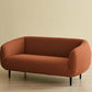 Contemporary Wool Standard Sofa with Tight Back and Tuxedo Arm
