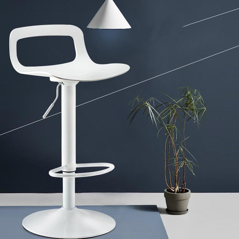 Modern Adjustable Height Bar-stool Metal Counter Bar Stool for Home Clearhalo 'Bar Furniture' 'Bar Stools' 'bar_stools' 'furn' 'furn_bar_stools' 'Furniture' 'Kitchen & Dining Furniture' 1200x1200_840b8085-e2a5-459e-b2a8-e948b5103678