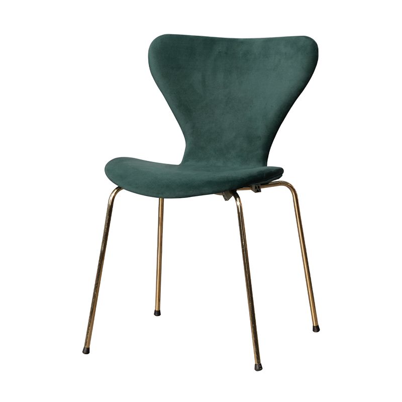 Modern Style Linen Fabric Dining Chairs Solid Back Armless Dining Single Chair Clearhalo ' kitchen&dining_furn' 'Dining Chairs' 'Dining Tables & Seating' 'dining_chair' 'furn' 'furn_dining_chair' 'Furniture' 'furniture_dining_chair' 'Kitchen & Dining Furniture' 'kitchen' 1200x1200_8411f984-55b2-41ac-82ad-235af34524f0