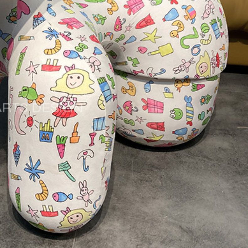 Creative Kid's Dining Chair Upholstered Pony Dining Chair for Home Clearhalo 'Dining Chairs' 'Dining Tables & Seating' 'dining_chair' 'furn' 'furn_dining_chair' 'Furniture' 'Kitchen & Dining Furniture' 1200x1200_841b7bc9-0c64-4026-a20e-27ce4dfecfc4