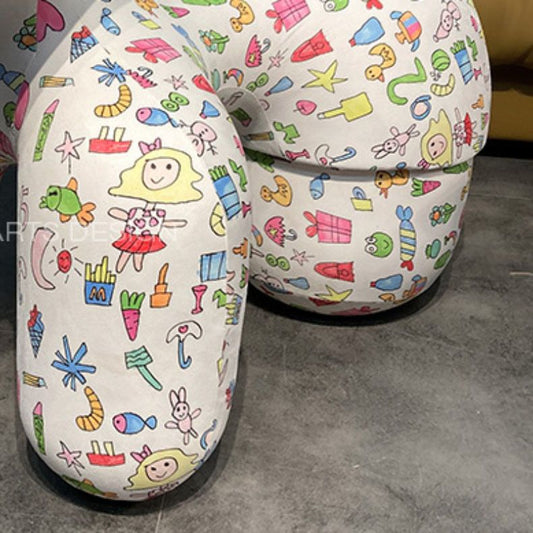 Creative Kid's Dining Chair Upholstered Pony Dining Chair for Home Clearhalo 'Dining Chairs' 'Dining Tables & Seating' 'dining_chair' 'furn' 'furn_dining_chair' 'Furniture' 'Kitchen & Dining Furniture' 1200x1200_841b7bc9-0c64-4026-a20e-27ce4dfecfc4