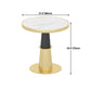 Luxury Sintered Stone Top Dining Table Round Table with Gold Metal Pedestal Clearhalo 'Dining Tables & Seating' 'Dining Tables' 'dining_table' 'furn' 'furn_dining_table' 'Furniture' 'furniture_dining_table' 'Kitchen & Dining Furniture' 'kitchen' 'kitchen_dining_table' 1200x1200_841d8423-4ff4-4801-b0a4-46bea5b7989b