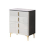Stone Glam Storage Chest Bedroom White Chest with Metal Legs Clearhalo 'Bedroom Furniture' 'Dressers & Chests' 'dressers_chests' 'furn' 'furn_dressers_chests' 'Furniture' 1200x1200_841e0517-2e10-43d5-a14a-48e0f64b5cb0