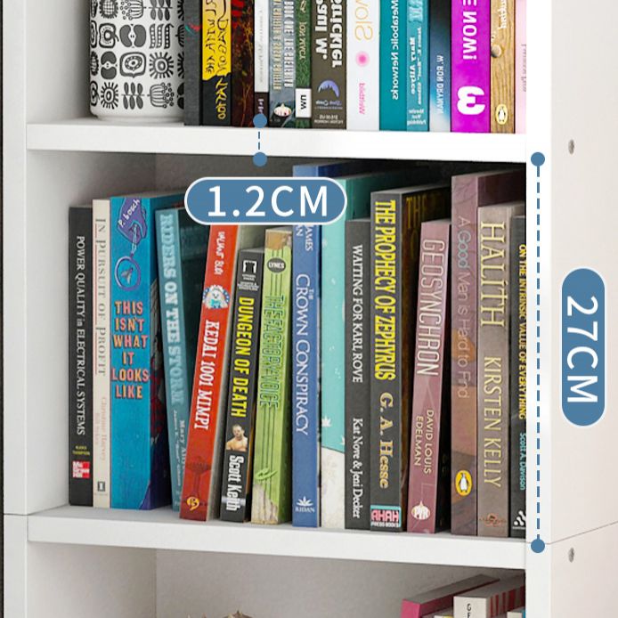 Artificial Wood Bookcase Contemporary Style Bookshelf for Home Office Study Room Clearhalo 'Bookcases' 'furn' 'furn_bookcases' 'Furniture' 'furniture_bookcases' 'Office Furniture' 1200x1200_8420fc0f-6ec9-4616-8c7d-ac54de96457e