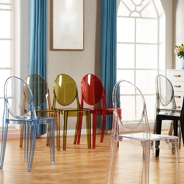 Modern Plastic Side Chair Matte Finish Open Back Dining Chair Clearhalo ' kitchen&dining_furn' 'Dining Chairs' 'Dining Tables & Seating' 'dining_chair' 'furn' 'furn_dining_chair' 'Furniture' 'furniture_dining_chair' 'Kitchen & Dining Furniture' 'kitchen' 1200x1200_842107b5-4993-4b05-b408-927622dabeef