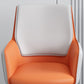 Faux Leather Upholstered Chair Contemporary Kitchen Dining Arm Chair Clearhalo 'Dining Chairs' 'Dining Tables & Seating' 'dining_chair' 'furn' 'furn_dining_chair' 'Furniture' 'Kitchen & Dining Furniture' 1200x1200_8425262a-c28c-414b-9688-de1ee205bee9
