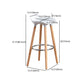 Nordic Style Plastic Seat Barstool 4 Legs Base Minimalism Bar Stool, Set of 2 Clearhalo 'Bar Furniture' 'Bar Stools' 'bar_stools' 'furn' 'furn_bar_stools' 'furniture_bar_stools' 'Kitchen & Dining Furniture' 'kitchen&dining_furn' 'kitchen' 'kitchen_furn' Furniture' 1200x1200_84261a6b-2fd1-4e40-860f-4e8fe29cc047