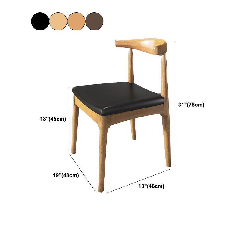 Kiefernholz Essstuhl Industrial Open Rücken Essneitenstuhl