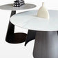 Table basse ronde en ardoise sans ensemble de tables basses gigognes modernes et pénibles