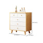 Minimalist Wooden Accent Cabinet Bar Pulls Handle Design Storage Cabinet