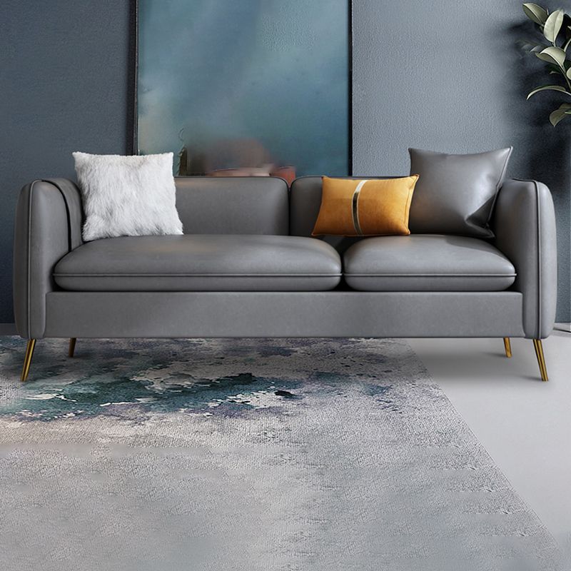 Faux Leather Modern Sofa 30"W Sofa with Storage for Living Room Clearhalo 'furn' 'furn_sofas' 'Furniture' 'furniture_sofas' 'kitchen' 'kitchen_sofas' 'Living Room Furniture' 'Sofa' 'sofas' 1200x1200_842f5e21-152b-42fd-91ce-947002e317fc