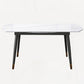Round Traditional Luxury Dining Table Sintered Stone Table with 4 Black Legs Clearhalo ' dining_table' 'Dining Tables & Seating' 'Dining Tables' 'furn' 'furn_dining_table' 'Furniture' 'furniture_dining_table' 'Kitchen & Dining Furniture' 'kitchen&dining_furn' 'kitchen' 'kitchen_dining_table' 1200x1200_84300b16-25e7-4c32-bad5-8860eaa5865d