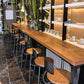 Contemporary Rectangle Bar Set 1/4/7 Pieces Solid Wood Pub Dining Set for Dining Room Clearhalo 'Bar Furniture' 'furn' 'furn_home_bar_bar_sets' 'Furniture' 'Home Bars & Bar Sets' 'home_bar_bar_sets' 'Kitchen & Dining Furniture' 1200x1200_8431a4f1-5edb-43d7-8344-0865c7de3dc2