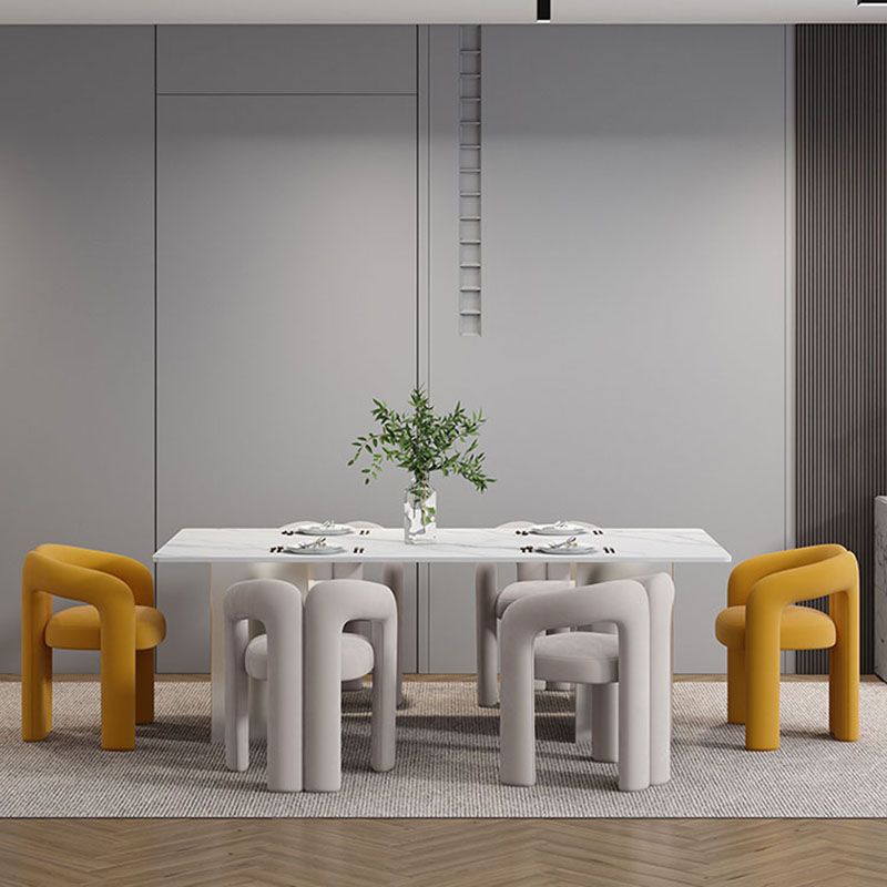 Modern Velvet Dining Room Chair Arm Chair for Restaurant Use Clearhalo 'Dining Chairs' 'Dining Tables & Seating' 'dining_chair' 'furn' 'furn_dining_chair' 'Furniture' 'Kitchen & Dining Furniture' 1200x1200_843512ae-4cd5-4ce9-811c-a7392d1daadd