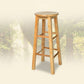 Modern Armless Backless Counter Stool Rubber Wood Kitchen Bar Stool with Wooden Seat Clearhalo 'Bar Furniture' 'Bar Stools' 'bar_stools' 'furn' 'furn_bar_stools' 'Furniture' 'furniture_bar_stools' 'Kitchen & Dining Furniture' 1200x1200_84385767-e2b6-48e6-b5de-3c15de49537f