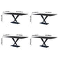 Metal Contemporary Rectangular Dining Table Sintered Stone Dining Table with Pedestal Base Clearhalo ' dining_table' 'Dining Tables & Seating' 'Dining Tables' 'furn' 'furn_dining_table' 'Furniture' 'furniture_dining_table' 'Kitchen & Dining Furniture' 'kitchen&dining_furn' 'kitchen' 'kitchen_dining_table' 1200x1200_8438ae73-c732-4337-852b-5b4595c7c023