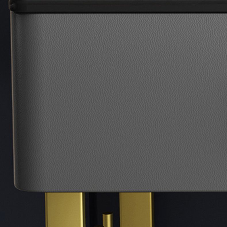 Slaapkamer make-up ijdelheid 33.46 "L glam-kaptafel met 4 laden