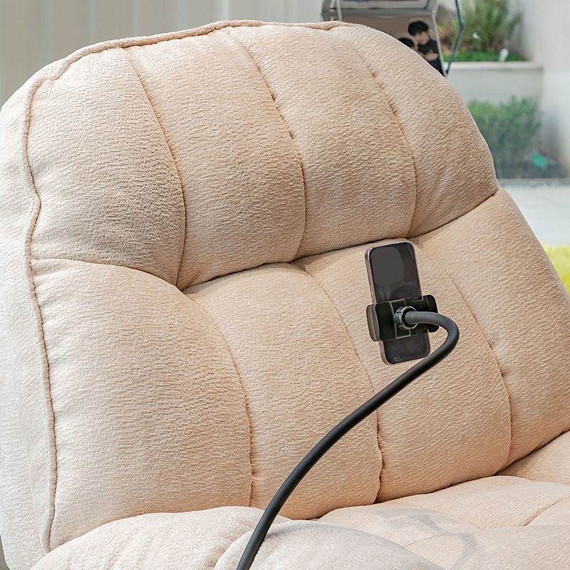 Moderno poltrona poltrona in metallo in metallo in metallo rocker girevole