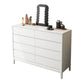 Modern Dresser Solid Wood Storage Chox Profirer con 8 cajones