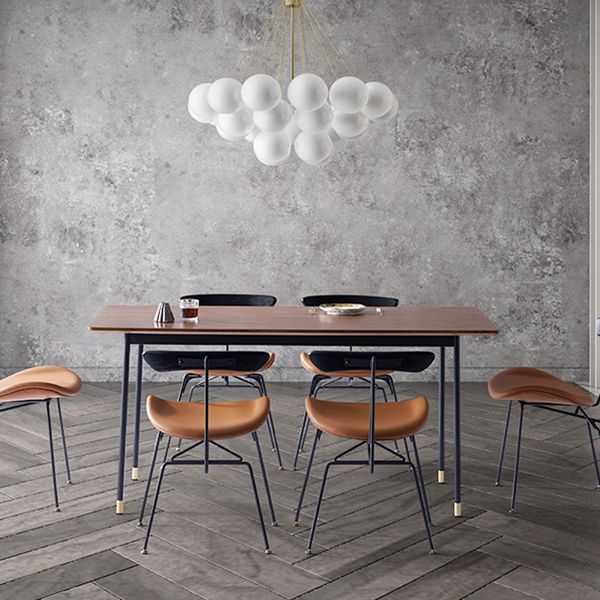 Traditional Luxury Style Dining Table Brown Rectangle Solid Wood Table with 4 Legs Clearhalo ' dining_table' 'Dining Tables & Seating' 'Dining Tables' 'furn' 'furn_dining_table' 'Furniture' 'furniture_dining_table' 'Kitchen & Dining Furniture' 'kitchen&dining_furn' 'kitchen' 'kitchen_dining_table' 1200x1200_8447afe6-20ad-4b77-9288-c3f7c3726112