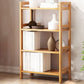 Etagere Bücherregal Bamboo Open Back Regal Bücherregal für den Studienraum