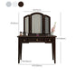 Traditional Solid Wood Vanity Makeup Table Set 3-Drawer Dressing Table Clearhalo 'Bedroom Furniture' 'furn' 'furn_makeup_vanities' 'Furniture' 'Makeup Vanities' 'makeup_vanities' 1200x1200_844a45b1-0e88-4eb8-85dd-a1d7055b661d