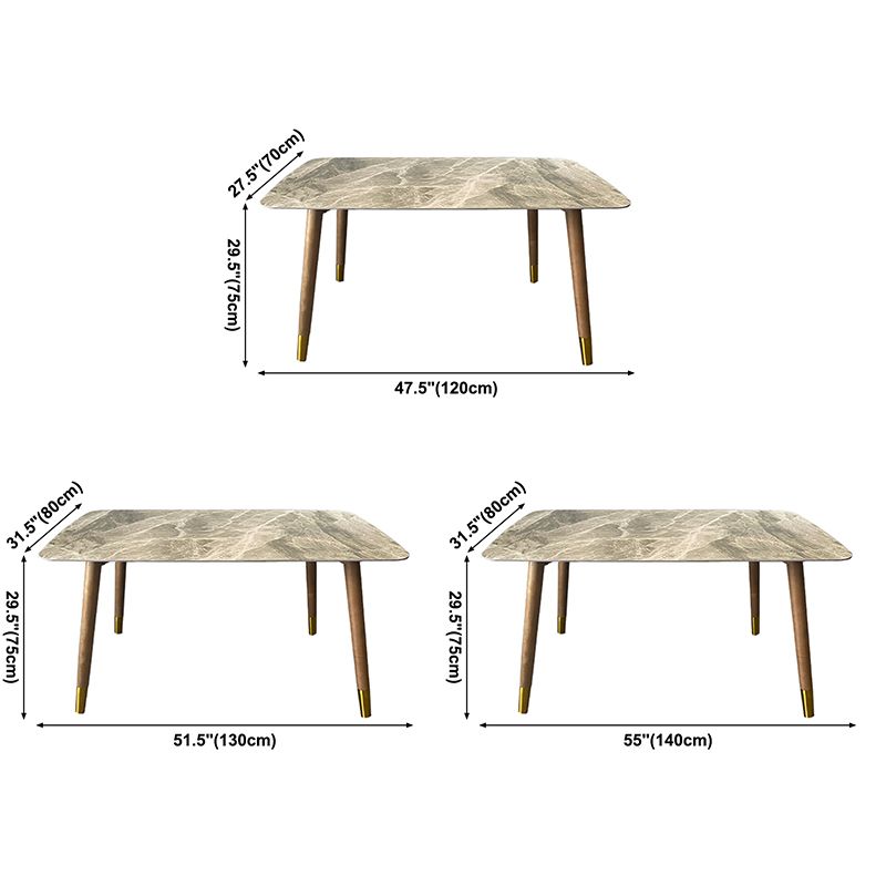 Modern Dining Room Sintered Stone Table with Metal Base Rectangle Dining Table for Restaurant Clearhalo ' dining_table' 'Dining Tables & Seating' 'Dining Tables' 'Furniture' 'furniture_dining_table' 'Kitchen & Dining Furniture' 'kitchen&dining_furn' 'kitchen' 'kitchen_dining_table' 1200x1200_844aa55e-18e8-4041-a527-d1b9546002cb