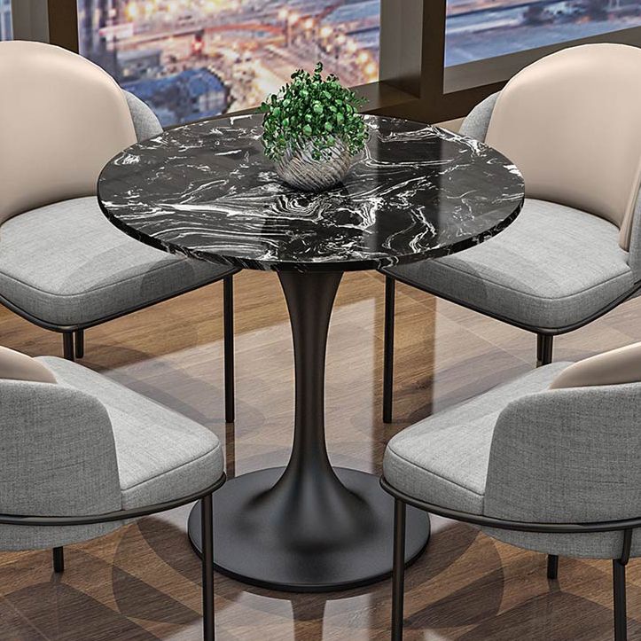 Modern Round Dining Table Artificial Marble Tulip Table for Dining Room Clearhalo 'Dining Tables & Seating' 'Dining Tables' 'dining_table' 'furn' 'furn_dining_table' 'Furniture' 'Kitchen & Dining Furniture' 1200x1200_844e6439-0279-4bc5-b7d5-523857d32c3d