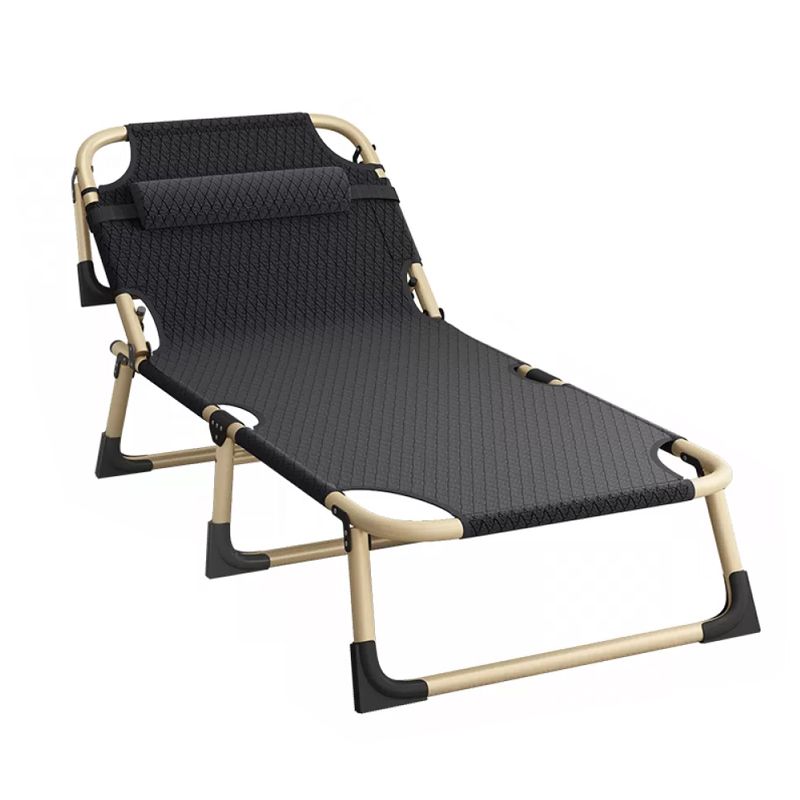 Sedia reclinabile contemporanea in metallo colore solido nessuna serratura