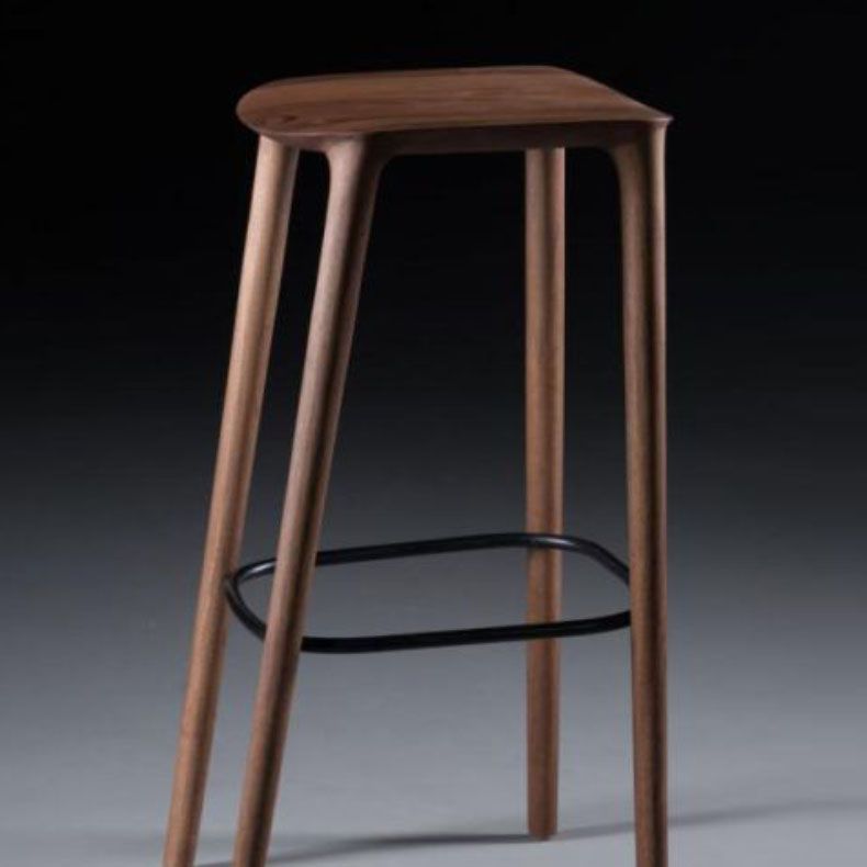 Solid Wood Counter and Bar Stool Indoor Industrial Backless Stool Clearhalo 'Bar Furniture' 'Bar Stools' 'bar_stools' 'furn' 'furn_bar_stools' 'Furniture' 'Kitchen & Dining Furniture' 1200x1200_84529b3f-b250-40ab-ae8f-c782576ba919