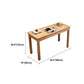 Modern Office Desk 2 Drawers Solid Wood Task Desk with 4 Legs Clearhalo 'furn' 'furn_office_desk' 'Furniture' 'Office Desks' 'Office Furniture' 'office_desk' 1200x1200_8456e761-7738-4d0f-9ae2-43bc4a035cfb