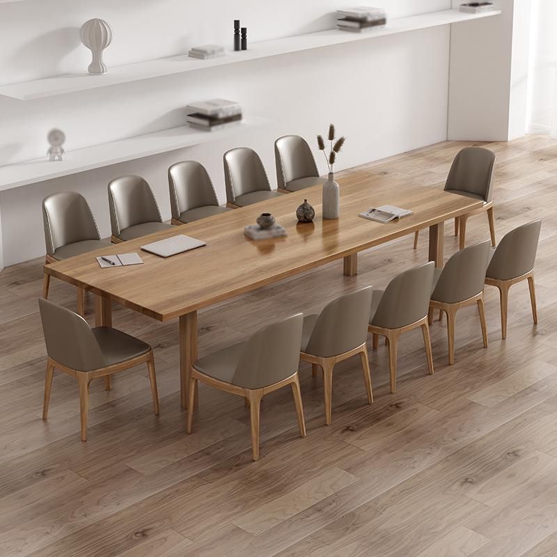 Modern Solid Wood Table for Restaurant Rectangle Brown Dining Table with 4 Legs Clearhalo ' dining_table' 'Dining Tables & Seating' 'Dining Tables' 'furn' 'furn_dining_table' 'Furniture' 'furniture_dining_table' 'Kitchen & Dining Furniture' 'kitchen&dining_furn' 'kitchen' 'kitchen_dining_table' 1200x1200_845a34b0-9fe2-4ca6-ba30-f51ce1a52c2a