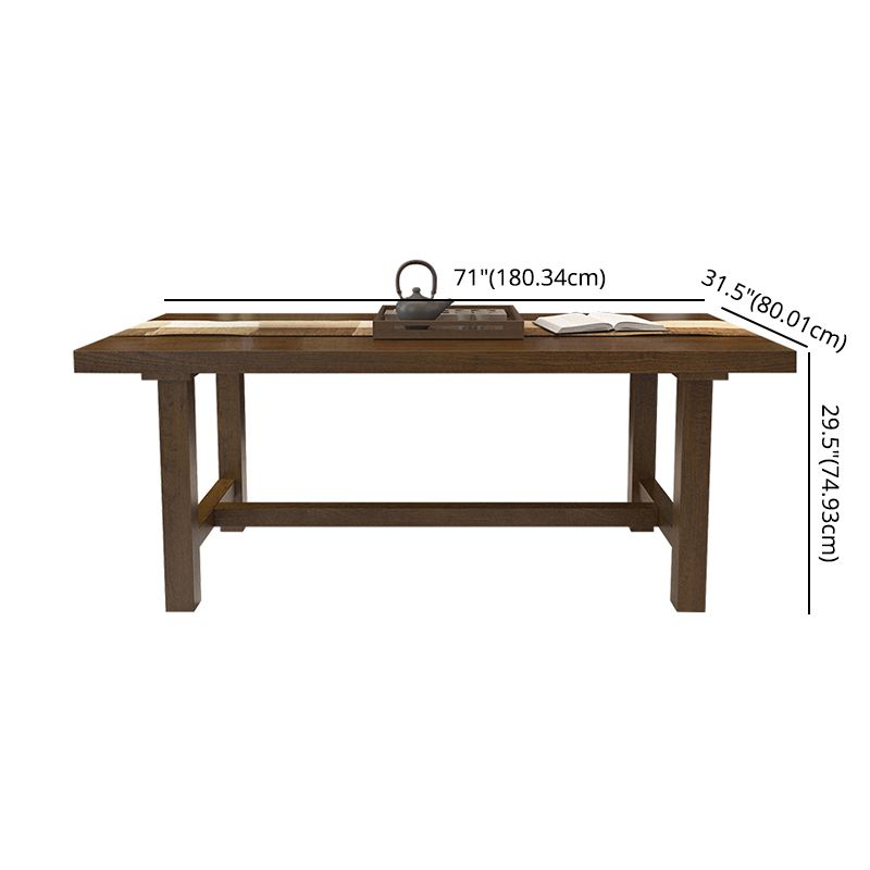 Farmhouse Style Kitchen Sintered Stone Furniture of Standard Height Formal Dining Room Table Set Clearhalo 'Dining Room Sets' 'Dining Tables & Seating' 'dining_room_set' 'furn' 'furn_dining_room_set' 'Furniture' 'furniture_dining_room_set' 'Kitchen & Dining Furniture' 'kitchen&dining_furn' 'kitchen' 1200x1200_845ef9ca-a384-4c1d-9b60-c8c8d3950c16