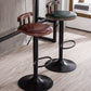 Modern Wood Bar Stool Iron Legs Low Back Nail-head Trim Counter Stool with Cushion Clearhalo 'Bar Furniture' 'Bar Stools' 'bar_stools' 'furn' 'furn_bar_stools' 'furniture_bar_stools' 'Kitchen & Dining Furniture' 'kitchen&dining_furn' 'kitchen' 'kitchen_furn' Furniture' 1200x1200_845f7bd0-8bdb-432c-8e97-37f6a547dfd6