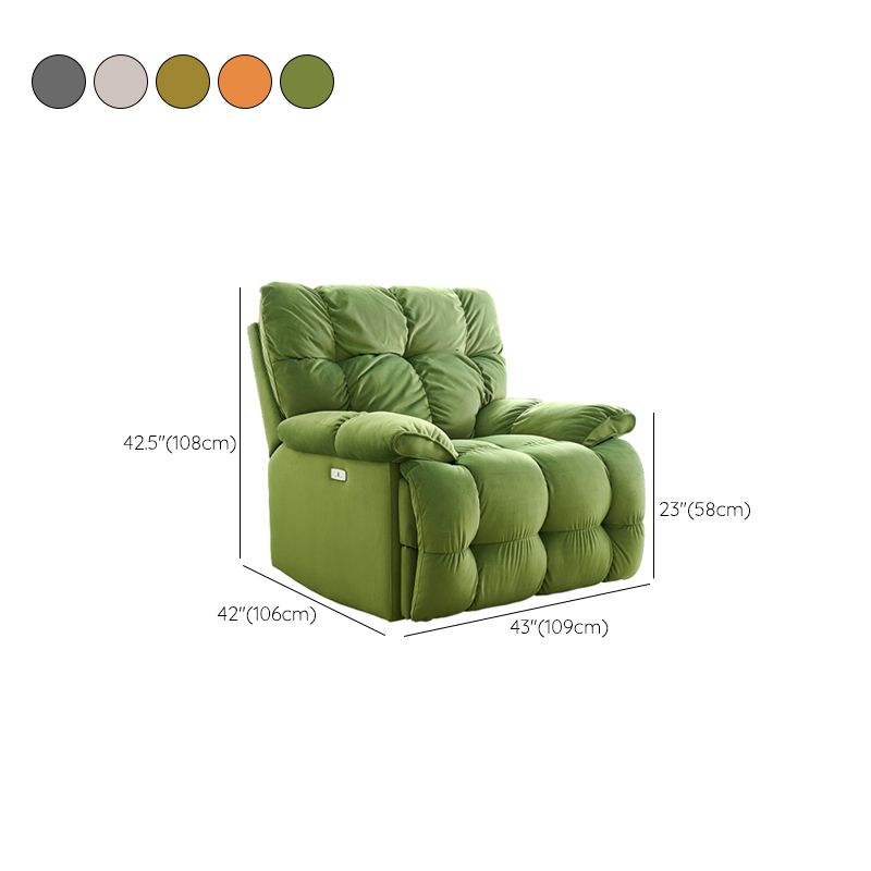 Contemporary Standard Recliner Solid Color Indoor Swivel Rocker Reclining Clearhalo 'Chairs & Seating' 'furn' 'furn_recliners' 'Furniture' 'Living Room Furniture' 'Recliners' 1200x1200_8463a510-78a6-4fd5-af86-c3ecbf44492f