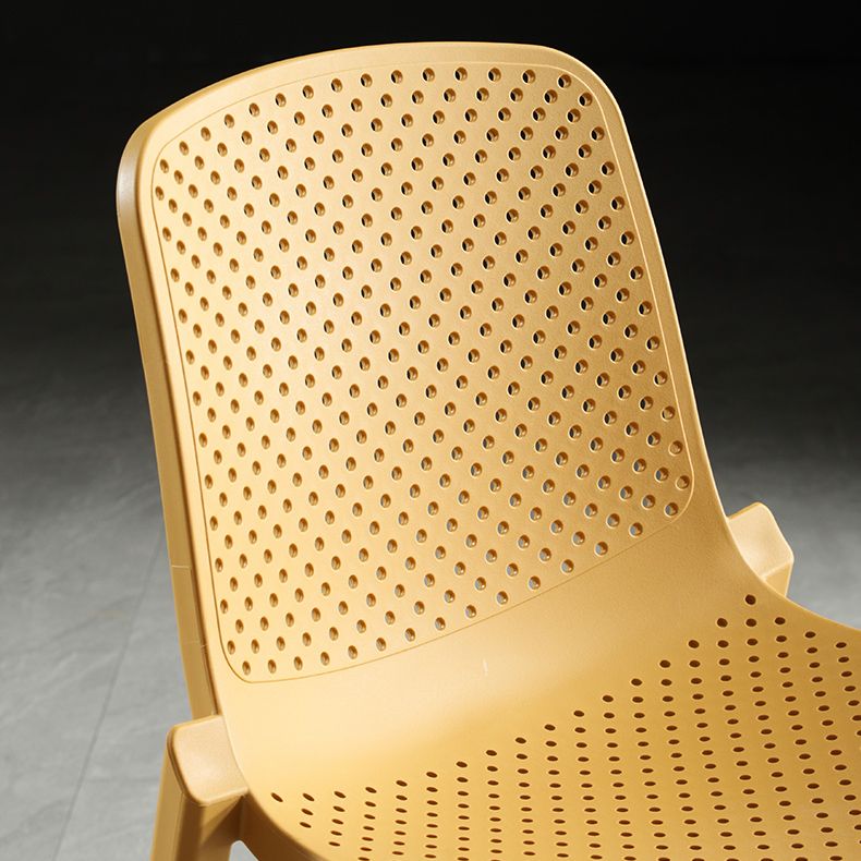Home Contemporary Side Chair Solid Back Plastic Stackable Dining Room Chair Clearhalo ' kitchen&dining_furn' 'Dining Chairs' 'Dining Tables & Seating' 'dining_chair' 'furn' 'furn_dining_chair' 'Furniture' 'furniture_dining_chair' 'Kitchen & Dining Furniture' 'kitchen' 1200x1200_8468696a-ac94-4b59-b593-2c99a0ab01cb