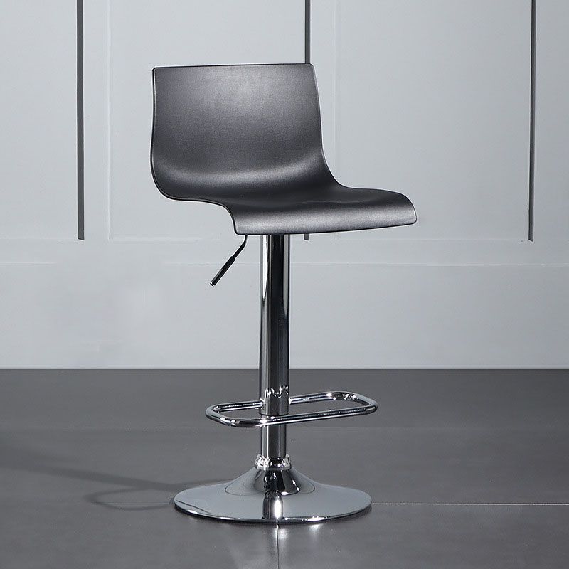 Contemporary Swivel Adjustable Height Stool Matte Finish Plastic Home Barstool Clearhalo 'Bar Furniture' 'Bar Stools' 'bar_stools' 'Furniture' 'furniture_bar_stools' 'Kitchen & Dining Furniture' 1200x1200_8468d147-2113-4d7f-9658-2a4d5629ee69