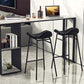 Faux Leather Bar Stools Glam Iron Backless Bar Stool with Footrest Clearhalo 'Bar Furniture' 'Bar Stools' 'bar_stools' 'furn' 'furn_bar_stools' 'Furniture' 'Kitchen & Dining Furniture' 1200x1200_846a5297-e301-4855-b70e-81c6902b3e6b