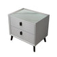 Drawer Storage Night Table Contemporary Bed Nightstand for Bedroom Clearhalo 'Bedroom Furniture' 'furn' 'furn_night_stand' 'Furniture' 'night_stand' 'Nightstands' 1200x1200_846d97e7-db95-4462-8dd0-d6da01219ef5