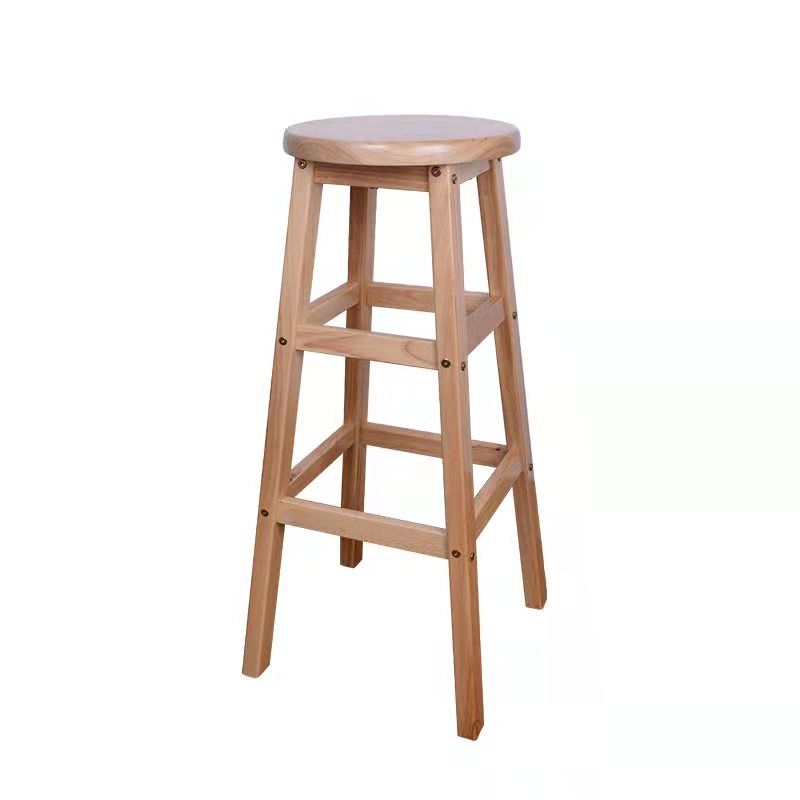 Modern Armless Backless Counter Stool Wood Bar Stool with Footrest Clearhalo 'Bar Furniture' 'Bar Stools' 'bar_stools' 'furniture_bar_stools' 'Kitchen & Dining Furniture' 'kitchen&dining_furn' 'kitchen' 'kitchen_furn' Furniture' 1200x1200_846de866-2bf8-4e3d-8c1a-8949868c32c7