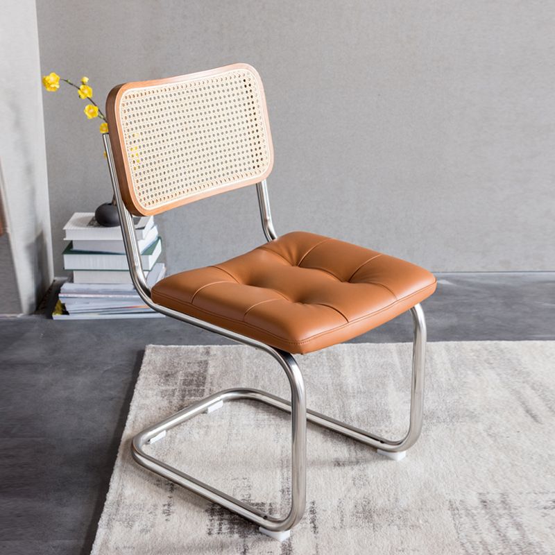 Contemporary No Arm Desk Chair No Wheels Task Chair for Office Clearhalo 'furn' 'furn_office_chair' 'Furniture' 'Office Chairs' 'Office Furniture' 'office_chair' 1200x1200_8470d2b9-dda6-4cc7-b524-2de2880351b7