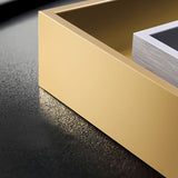 Glam Style 1/4/5 Pieces Dining Set White-gold Table Kitchen Set for Living Room Clearhalo 'Dining Room Sets' 'Dining Tables & Seating' 'dining_room_set' 'furn' 'furn_dining_room_set' 'Furniture' 'furniture_dining_room_set' 'Kitchen & Dining Furniture' 'kitchen&dining_furn' 'kitchen' 1200x1200_84751d49-d050-4b65-9b5b-c3edddab0804