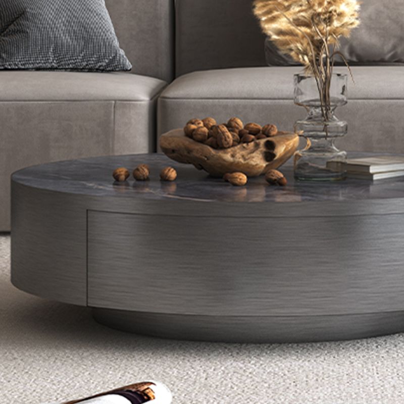 Black Coffee Table Slate 2 Piece Bunching Tables with Storage Clearhalo 'Coffee & Accent Tables' 'Coffee Tables' 'coffee_tables' 'furn' 'furn_coffee_tables' 'Furniture' 'Living Room Furniture' 1200x1200_847936f6-4e35-47ee-896b-dcb8d9ca87ec