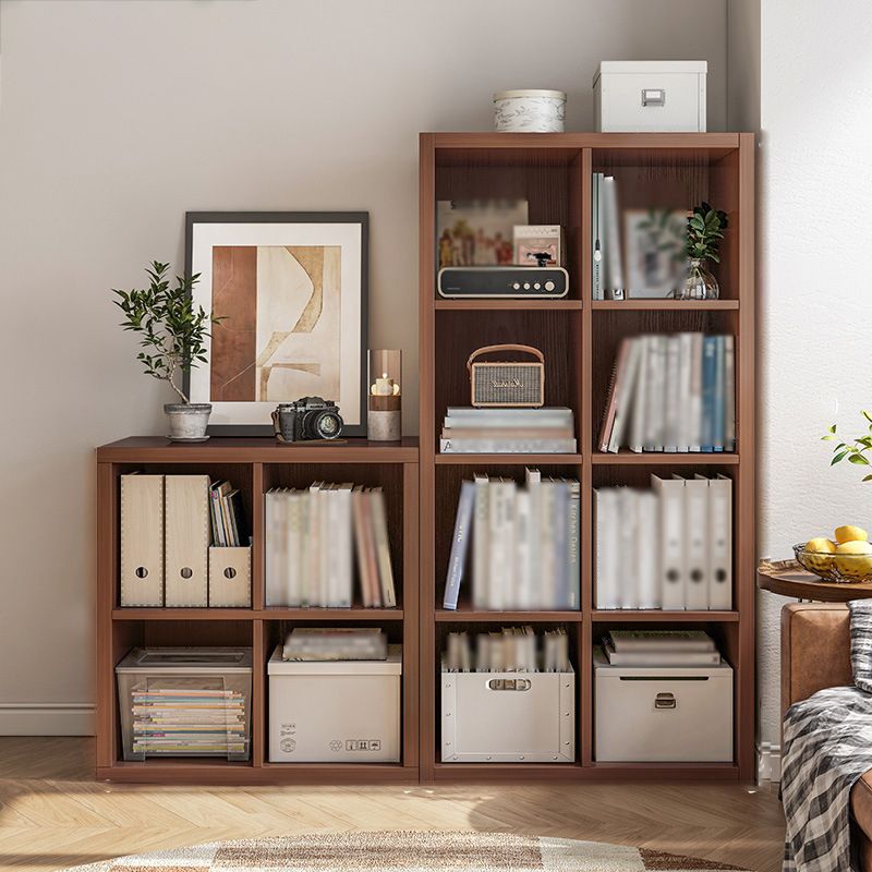 Contemporary Style Bookshelf Closed Back Engineered Wood Shelf Bookcase Clearhalo 'Bookcases' 'furn' 'furn_bookcases' 'Furniture' 'furniture_bookcases' 'kitchen' 'kitchen_bookcases' 'Living Room Furniture' 'Office Furniture' 1200x1200_84799388-9dbc-4e72-993f-f8e1e3b0c2ec