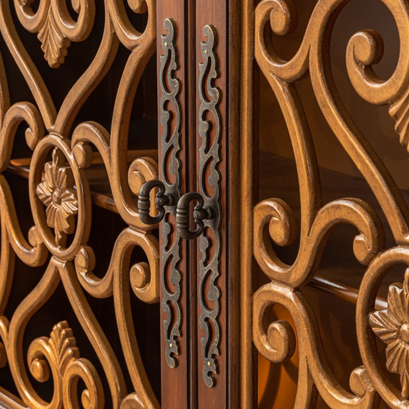 36.02"Tall 1- Door Wooden Cabinet, 2-drawer Rectangle Accent Cabinet Clearhalo 'Cabinets & Chests' 'cabinets_chests' 'furn' 'furn_cabinets_chests' 'Furniture' 'Living Room Furniture' 1200x1200_847c2e19-c82b-43fe-b9a5-91c6aaeaa989