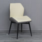 Industrial Dining Room Side Dining Chairs Faux Leather Dining Chairs
