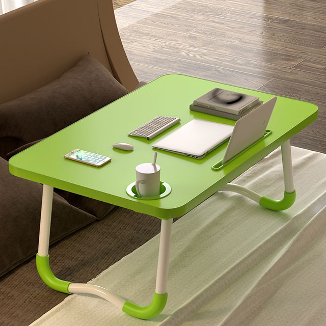 Modern Curved Writing Desk Folding Manufactured Wood Desk with Sled Base Clearhalo 'furn' 'furn_office_desk' 'Furniture' 'furniture_office_desk' 'Office Desks' 'Office Furniture' 'office_desk' 1200x1200_847f3a50-6a35-445a-adb6-03d0ee266421